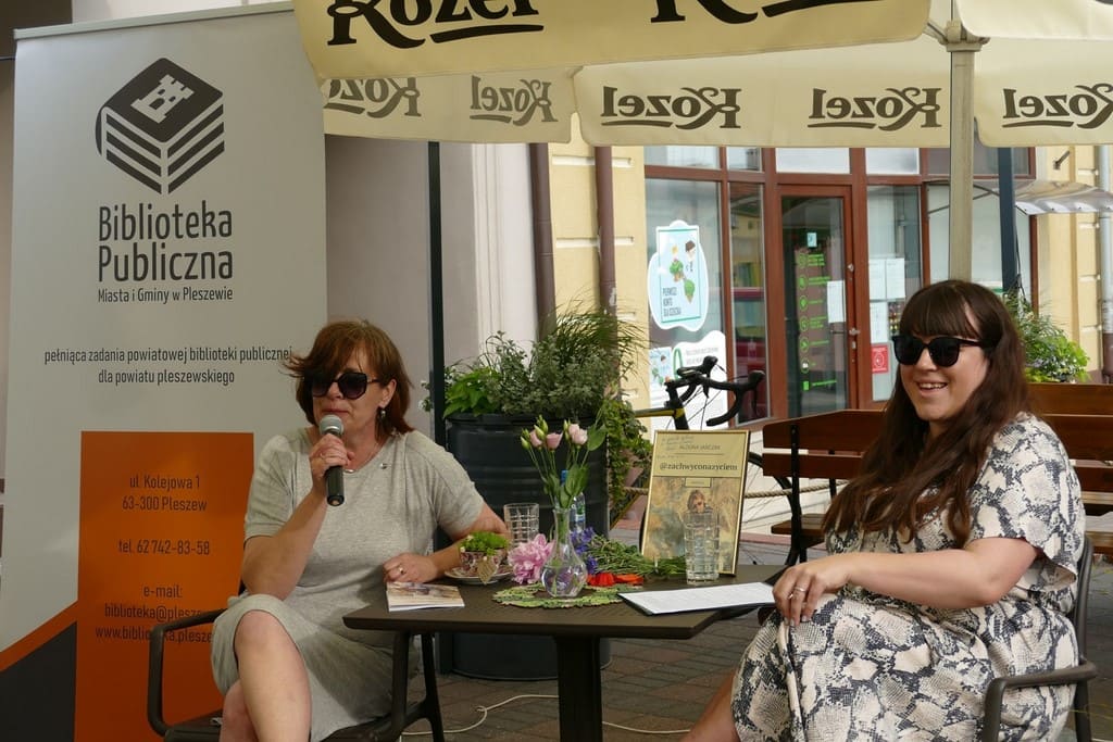 Na fotografii Aldona Jańczak (z lewej) i Zuzanna Musielak - Rybak