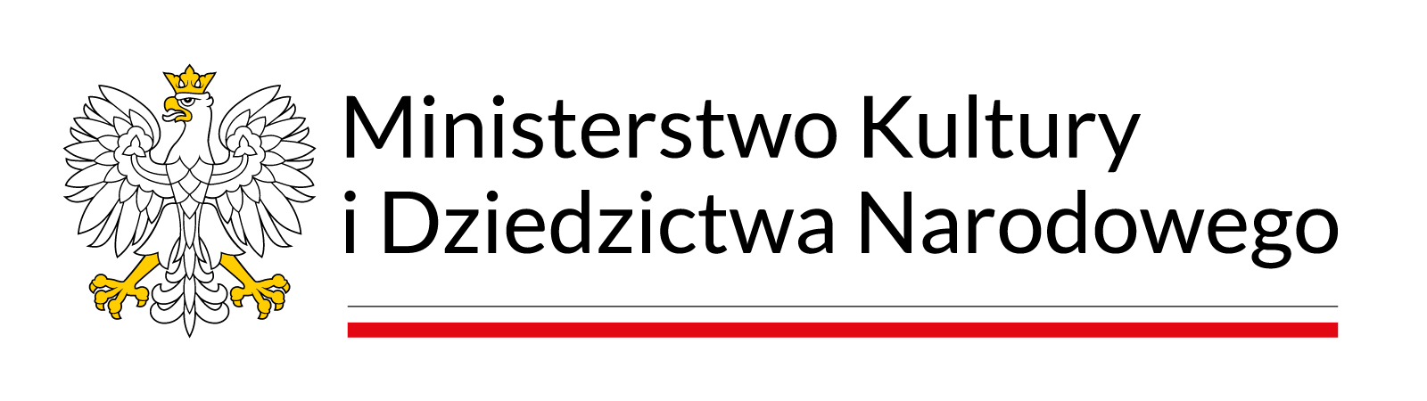 logo Ministerstwa Kultury i dziedzictwa Narodowego przedstawiające orła